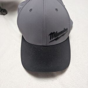 Milwaukee Gray and Black Tech Snapback Hat